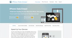 Desktop Screenshot of iphone-data-eraser.com